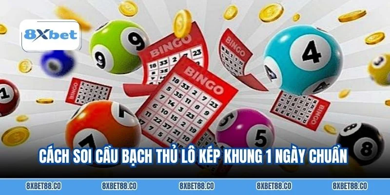 Cách soi cầu bạch thủ lô kép khung 1 ngày chuẩn